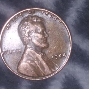 2 1944 unminted wheat back pennies.